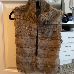 Lucy & co. fur vest